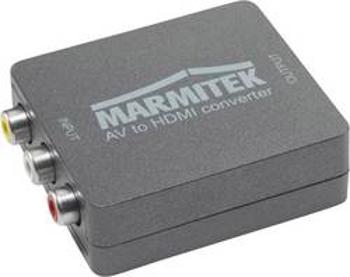 AV konvertor cinch zásuvka ⇔ HDMI zásuvka Marmitek Connect AH31 08264