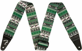 Fender Ugly Xmas Sweater GFI Kytarový pás Green Fair Isle