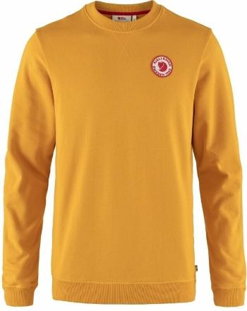 Fjällräven 1960 Logo Badge Sweater M Mustard Yellow S Outdoorová mikina