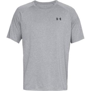 Under Armour Pánské triko Tech 2.0 SS Tee, steel light heather /  / black, XXL