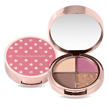 Naj-Oleari  Cozy Star Eyeshadow Quad  oční paletka s úžasným finišem 4 x 1,1 g