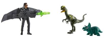 Mattel Jurassic World Ian Malcolm s dinosaury a doplňky HLN18