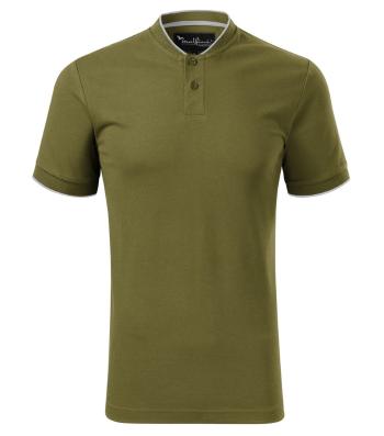 MALFINI Pánská polokošile Diamond - Avocado green | XXXL