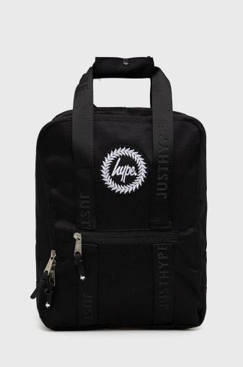 Dětský batoh Hype Black Boxy Bag Twlg-822 černá barva, velký, hladký
