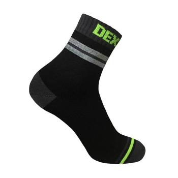 Nepromokavé ponožky DexShell Pro Visibility Barva Grey Stripe, Velikost S