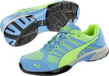 Bezpečnostní obuv S1P PUMA Safety Celerity Knit Blue Wns Low 642900-38, vel.: 38, modrá, zelená, 1 pár