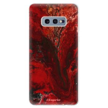 Odolné silikonové pouzdro iSaprio - RedMarble 17 - Samsung Galaxy S10e