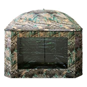 Suretti Deštník s bočnicí Full Cover 2man Camo 3,2m