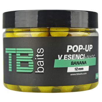 Tb baits plovoucí boilie pop-up banana + nhdc 65 g-12 mm