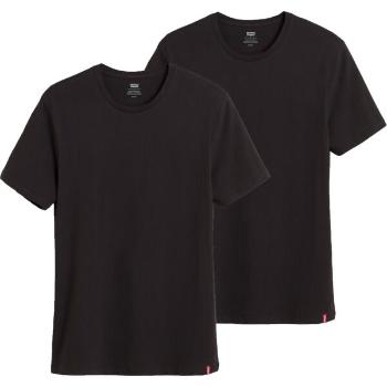 Levi's&reg; SLIM 2PK CREWNECK 1 Pánské tričko, černá, velikost