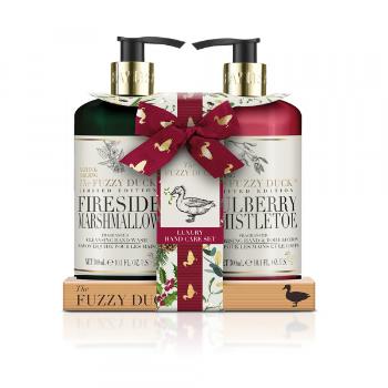 Baylis & Harding The Fuzzy Duck Winter Wonderland 2 Bottle Set sada s péčí o ruce 300 ml + 300 ml