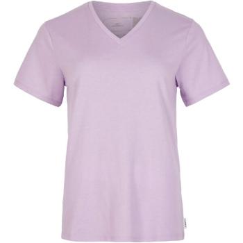 O'Neill ESSENTIALS V-NECK T-SHIRT Dámské tričko, fialová, velikost S