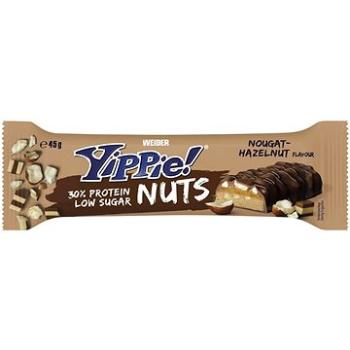 Weider Yippie NUT 45g, Nougat-Hazelnut (30467)