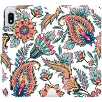 Flipové pouzdro na mobil Samsung Galaxy A10 - MD10S Vintage květy (5903226879175)