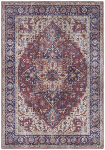 Nouristan - Hanse Home koberce Kusový koberec Asmar 104000 Plum/Red - 80x200 cm Vícebarevná