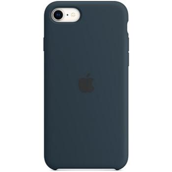 Apple iPhone SE Silikonový kryt hlubokomořsky modrý (MN6F3ZM/A)