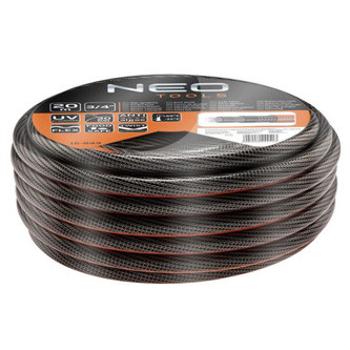 NEO TOOLS zahradní hadice NEO PRO - 6 vrstev, 20m, 3/4", 30bar, oranžovo-černá, 15-843