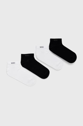 Ponožky BOSS ( 5-pak) pánské, černá barva