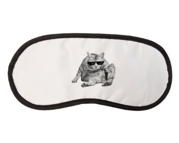 Maska na spaní - škraboška Drsná kočka