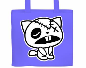 Plátěná nákupní taška Sad kitty