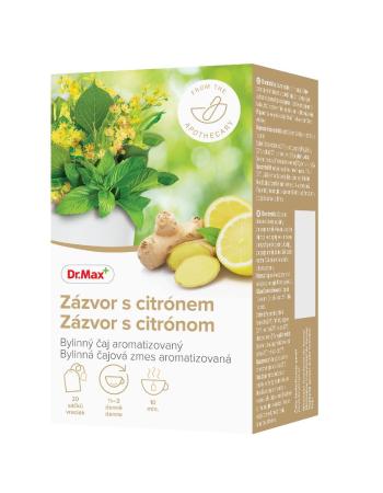 Dr.Max Zázvor s citrónem bylinný čaj 20x1,5 g