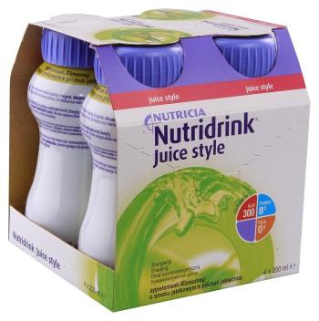 Nutridrink Juice Style s příchutí jablečnou 4 x 200 ml