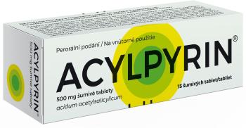 Acylpyrin 500mg 15 šumivých tablet