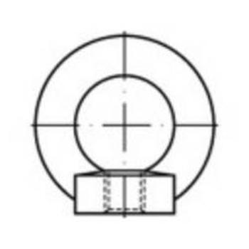 Závěsná oka TOOLCRAFT 109431, M48, N/A, ocel, 1 ks