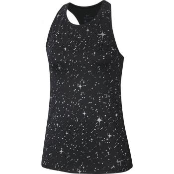 Nike NP STARRY NIGHT MTLC TANK W Dámské tílko, černá, velikost M