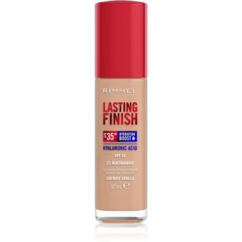 Rimmel Lasting Finish 35H Hydration Boost hydratační make-up SPF 20 odstín 150 Rose Vanilla 30 ml