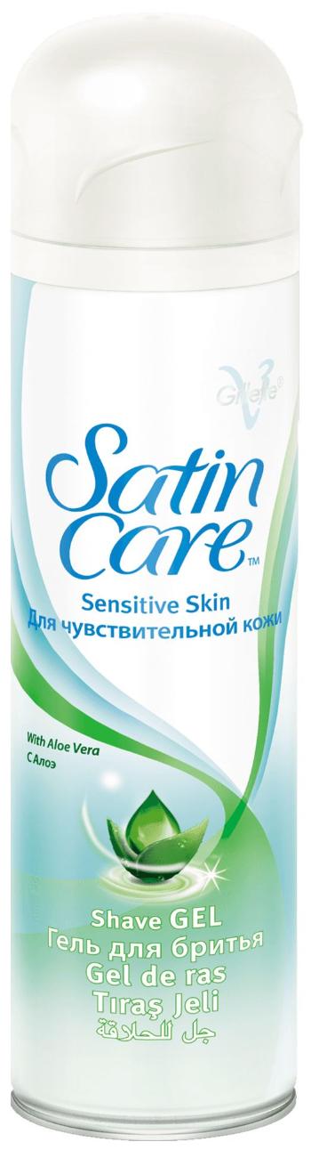 Gillette Satin care sensitive Gel na holení 200 ml
