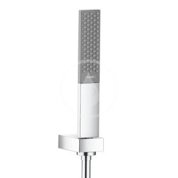 HANSGROHE Rainfinity Sada sprchové hlavice 100, 1jet, držáku a hadice 1,6 m, chrom 26856000