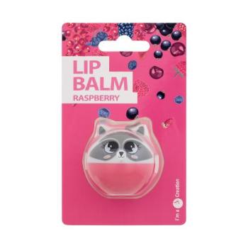 2K Cute Animals Lip Balm Raspberry 6 g balzám na rty pro ženy