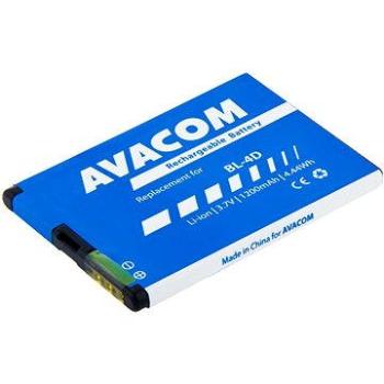 Avacom pro Nokia N8, E7 Li-ion 3,7V 1200mAh (náhrada za BL-4D) (GSNO-BL4D-S1200A)