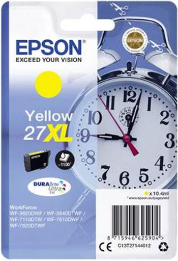 Epson Ink T2714, 27XL originál žlutá C13T27144012