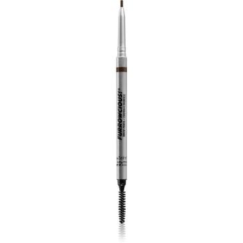 theBalm Furrowcious!® Brow Pencil tužka na obočí s kartáčkem odstín Dark Brown 0