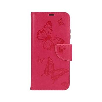 TopQ Xiaomi Redmi Note 10S knížkové Butterfly růžové 63650 (Sun-63650)