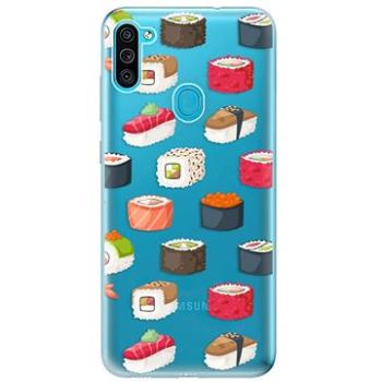 iSaprio Sushi Pattern pro Samsung Galaxy M11 (supat-TPU3-M11)