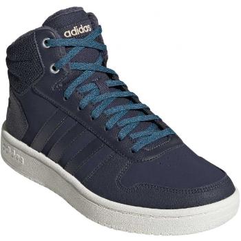 adidas HOOPS 2.0 MID Dámská volnočasová obuv, tmavě modrá, velikost 37 1/3