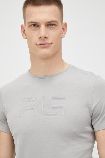 Bavlněné tričko 4F 4f X Rl9 šedá barva, s potiskem