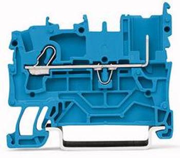 Hlavní svorka WAGO 2022-1204/999-953, pružinové připojení , 5.20 mm, modrá, 100 ks