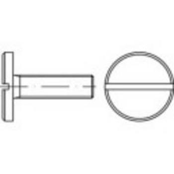 Šrouby s plochou hlavou TOOLCRAFT 118923, N/A, M8, 16 mm, ocel, 100 ks