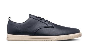 Clae Ellington Navy Milled Leather modré CL19CEL01-NVY