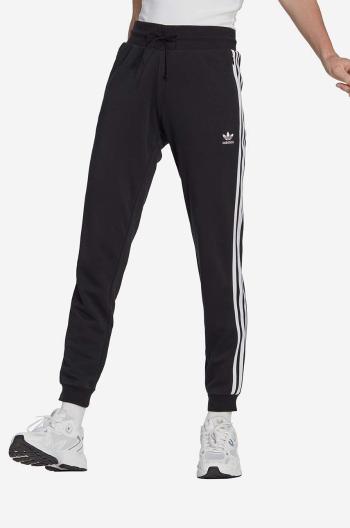 Tepláky adidas Originals černá barva, s aplikací, IB7455-black