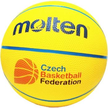 Molten SB 4 CZ Basketbalový míč, žlutá, velikost 4
