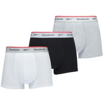 Reebok TRUNK OVETT 3pk Pánské boxerky, černá, velikost