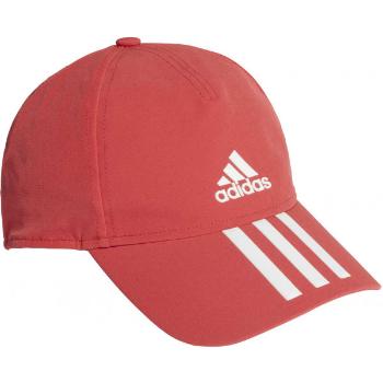 adidas AEROREADY BASEBALL CAP 3S 4THLTS Sportovní kšiltovka, červená, velikost UNI