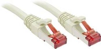 Síťový kabel RJ45 LINDY 47706, CAT 6, S/FTP, 5.00 m, šedá