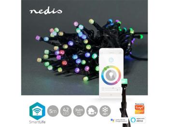 Smart LED vánoční řetěz NEDIS WIFILX01C42 5m WiFi Tuya