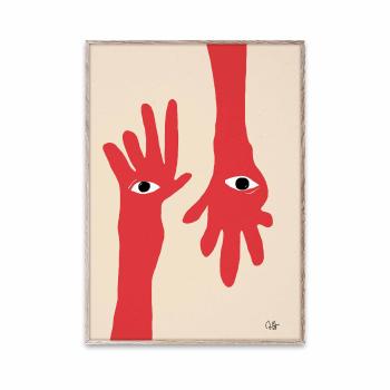 Plakát Hamsa Hands – 50 × 70 cm